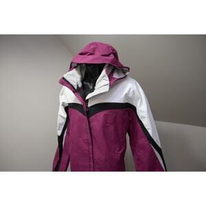 Columbia Interchange Full Zip Jacket Winter Windbreaker Coat Womens Sz XL